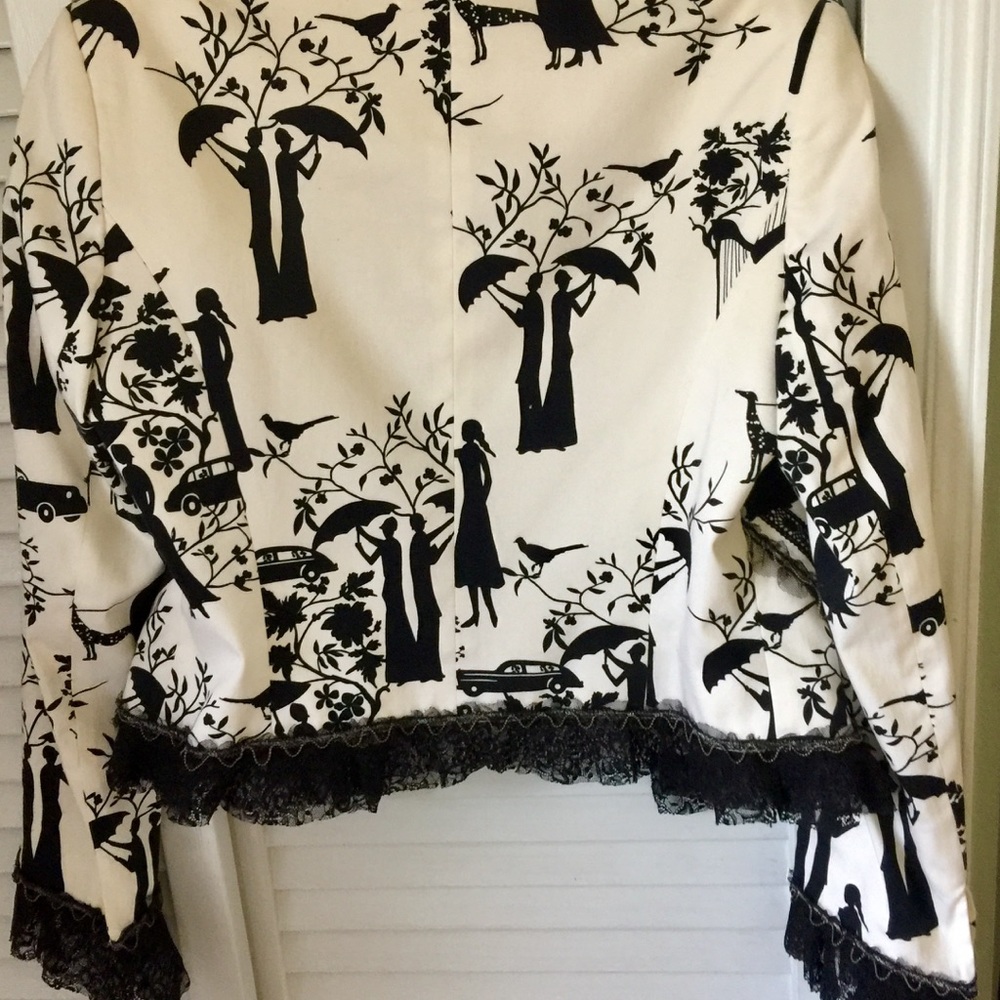 Alberto Makali Black & White Jacket